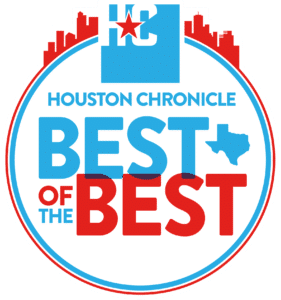 Houston Chronicle Best of the Best award badge earned by Jim Adler & Associates